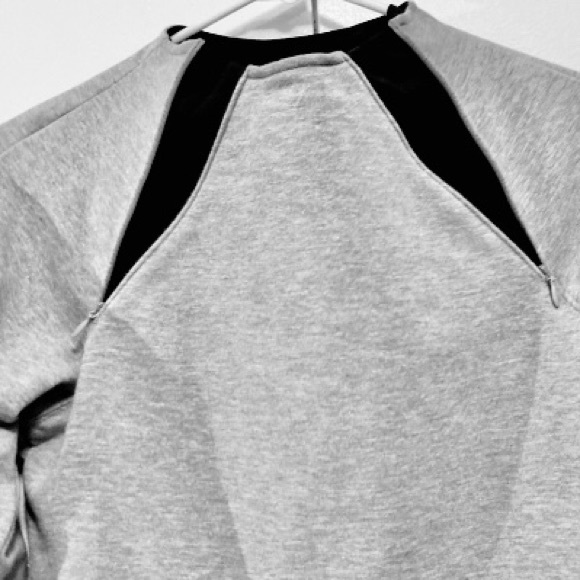 DANSKIN Gray and Black Long Sleeve Pullover Zipper Sweatshirt Womens Small - Picture 10 of 15